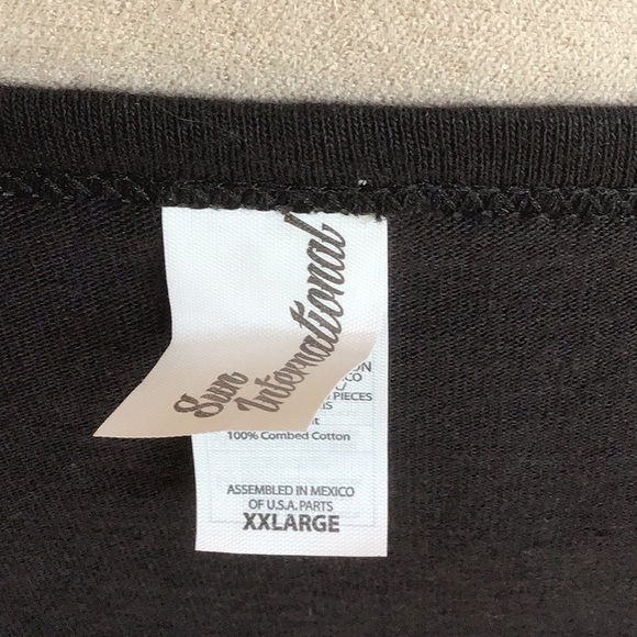 Hawaii Black Top Sz XXL New - Picture 7 of 7